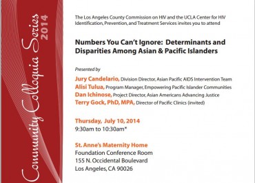 Event: HIV Among Asian & Pacific Islanders